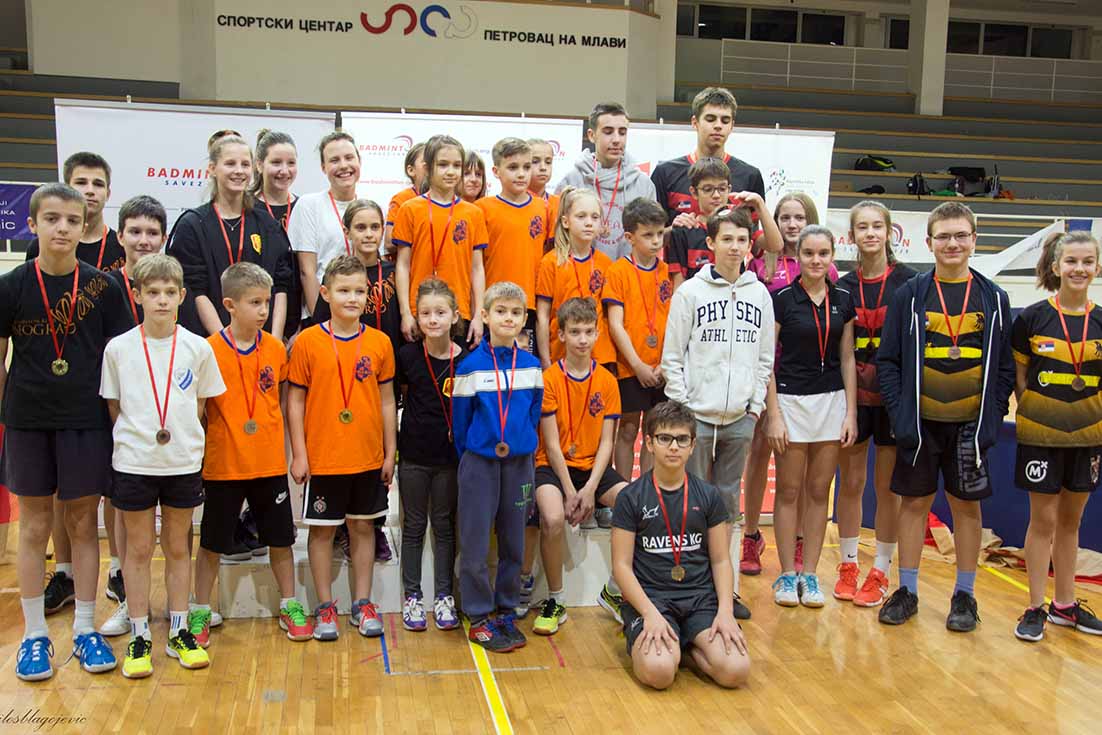 Podeljene poslednje medalje na domaćoj badminton sceni u 2018.